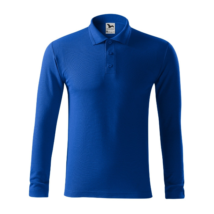Polo homme Pique Polo LS 221 - bleu royal