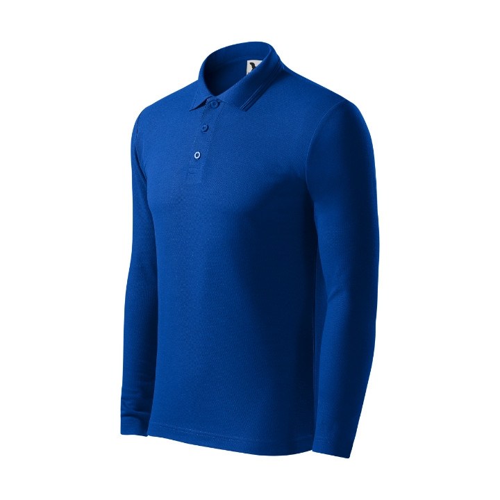 Polo homme Pique Polo LS 221 - bleu royal