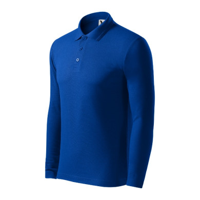 Polo homme Pique Polo LS 221 - bleu royal