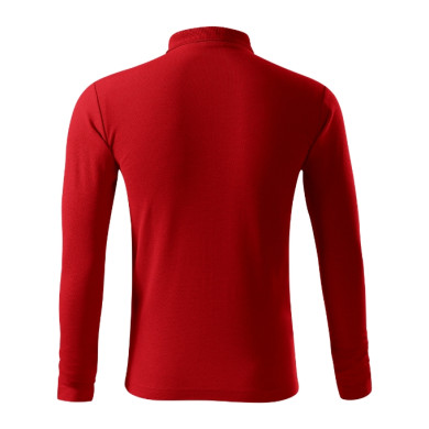 Polo homme Pique Polo LS 221 - rouge