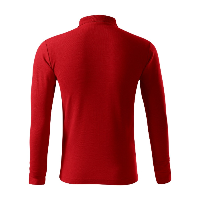 Polo homme Pique Polo LS 221 - rouge