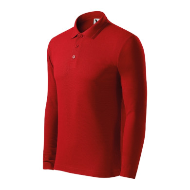 Polo homme Pique Polo LS 221 - rouge