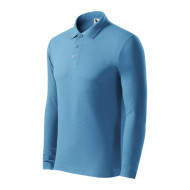 Polo homme Pique Polo LS 221 - bleu azur