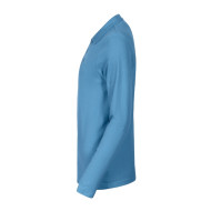 Polo homme Pique Polo LS 221 - bleu azur