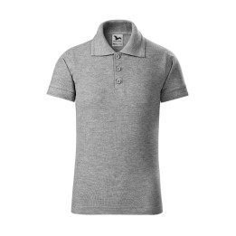 Polo enfant Pique Polo 222 - gris chiné foncé