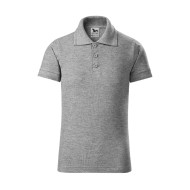 Polo enfant Pique Polo 222 - gris chiné foncé