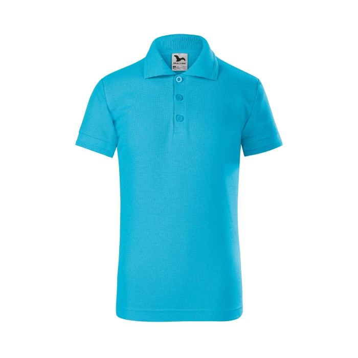 Polo enfant Pique Polo 222 - turquoise