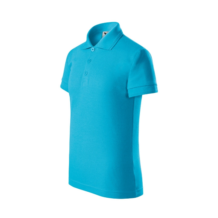 Polo enfant Pique Polo 222 - turquoise