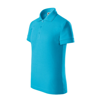 Polo enfant Pique Polo 222 - turquoise