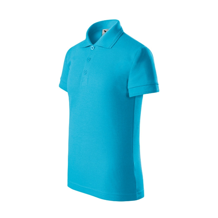 Polo enfant Pique Polo 222 - turquoise