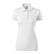 Polo femme Single J. 223 - blanc