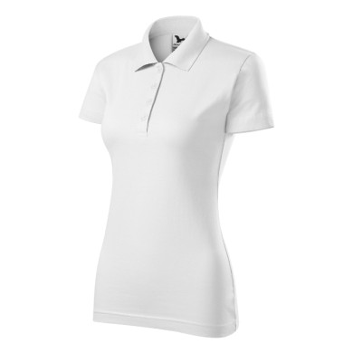 Polo femme Single J. 223 - blanc