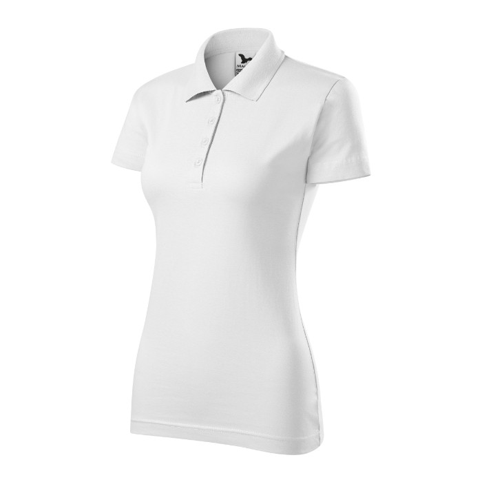 Polo femme Single J. 223 - blanc