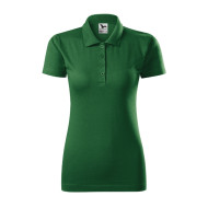 Polo femme Single J. 223 - vert bouteille