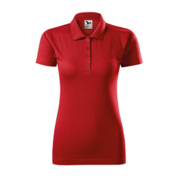 Polo femme Single J. 223 - rouge