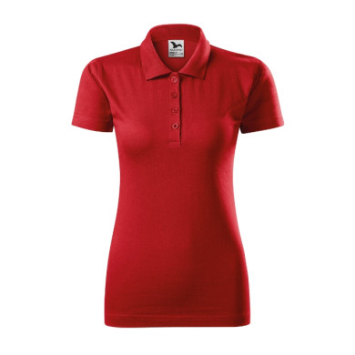 Polo femme Single J. 223 - rouge