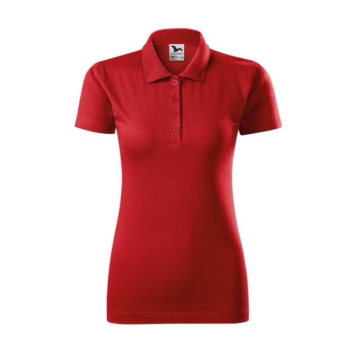 Polo femme Single J. 223 - rouge