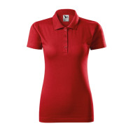 Polo femme Single J. 223 - rouge