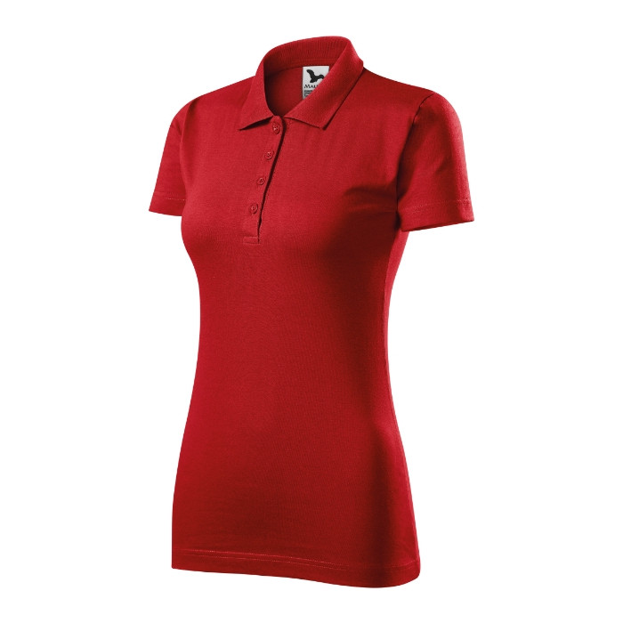 Polo femme Single J. 223 - rouge