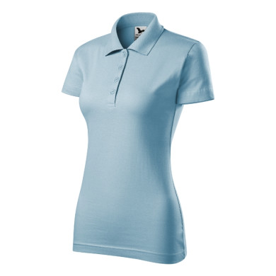 Polo femme Single J. 223 - bleu ciel