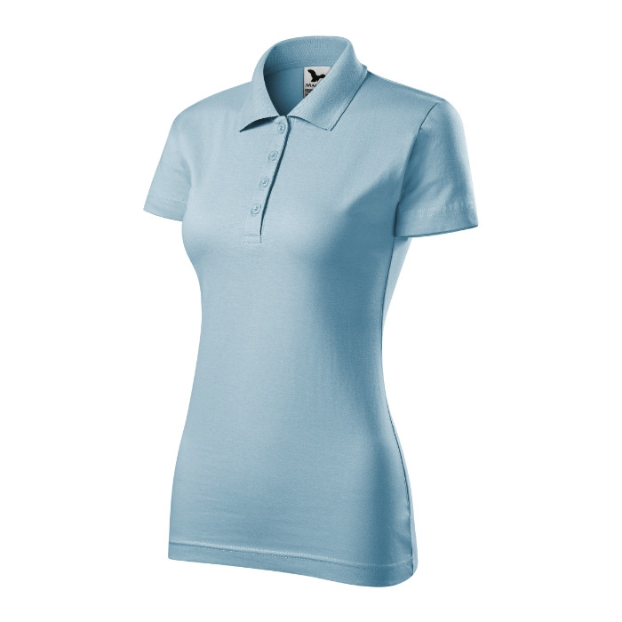 Polo femme Single J. 223 - bleu ciel