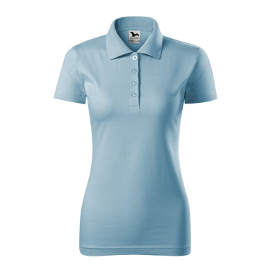 Polo femme Single J. 223 - bleu ciel