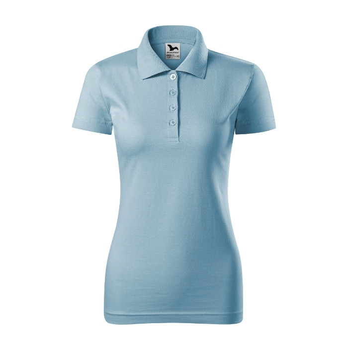 Polo femme Single J. 223 - bleu ciel