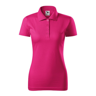 Polo femme Single J. 223 - magenta