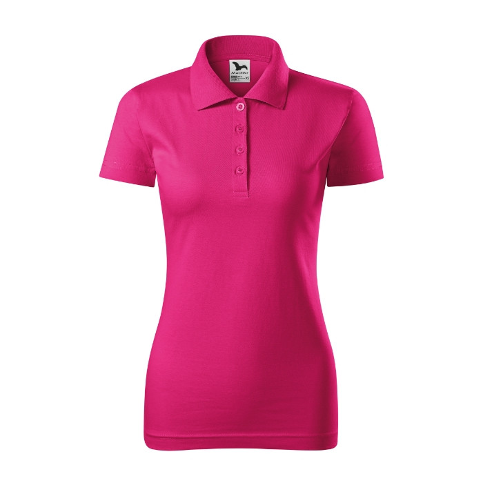 Polo femme Single J. 223 - magenta
