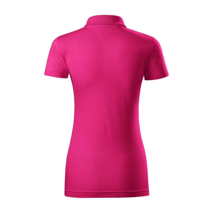 Polo femme Single J. 223 - magenta