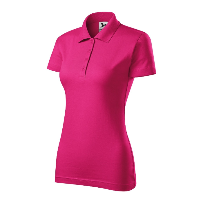 Polo femme Single J. 223 - magenta