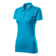 Polo femme Single J. 223 - turquoise