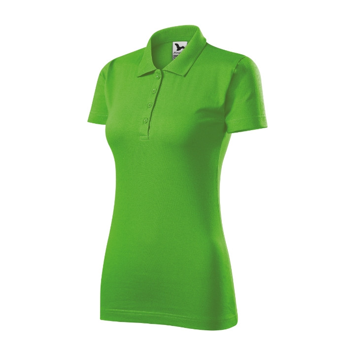 Polo femme Single J. 223 - vert pomme