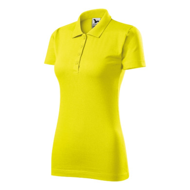 Polo femme Single J. 223 - jaune citron