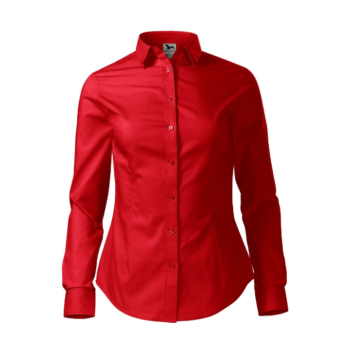 Chemise femme Style LS 229 - rouge