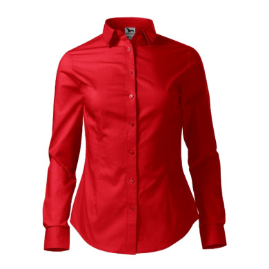 Chemise femme Style LS 229 - rouge