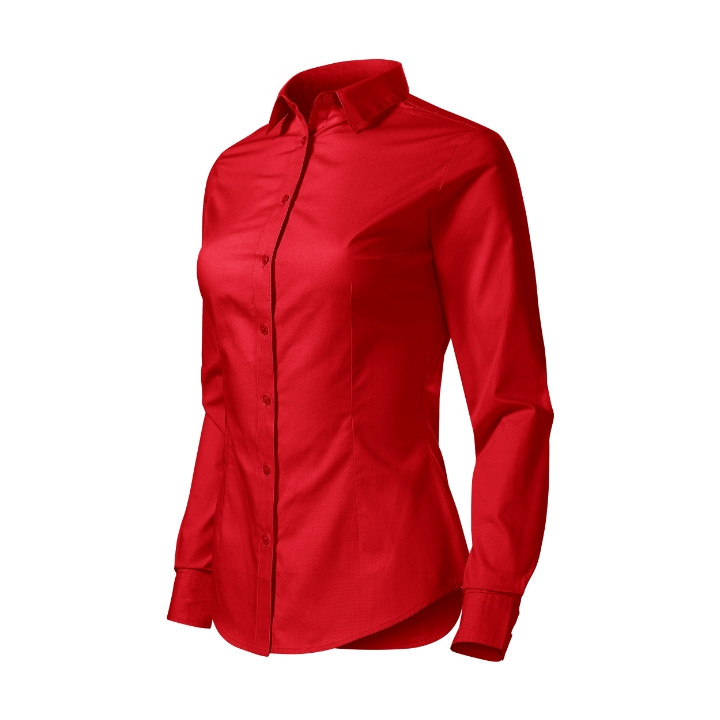 Chemise femme Style LS 229 - rouge