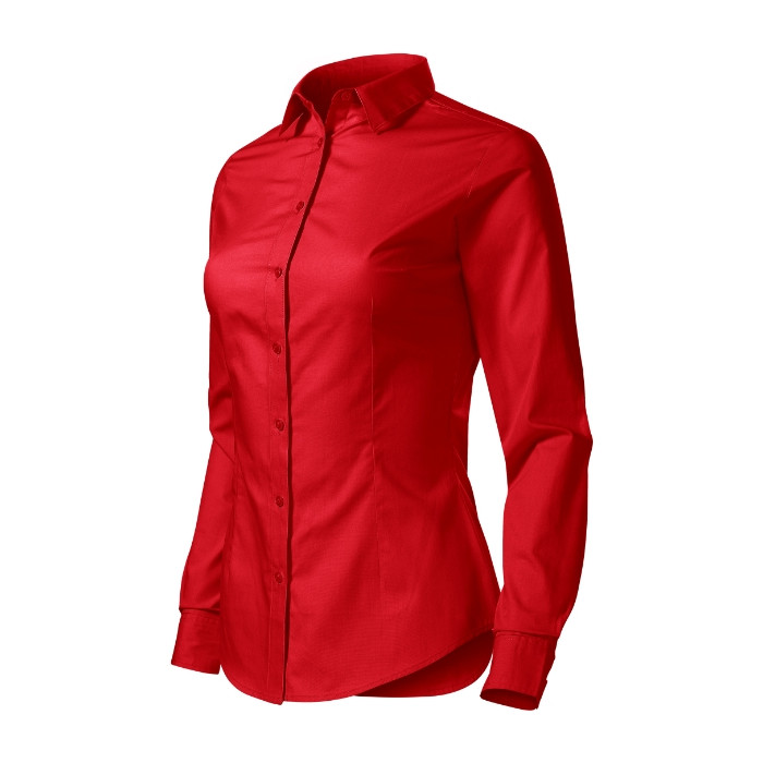 Chemise femme Style LS 229 - rouge