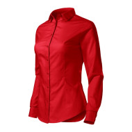Chemise femme Style LS 229 - rouge