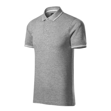 Polo homme Perfection plain 251 - gris chiné foncé