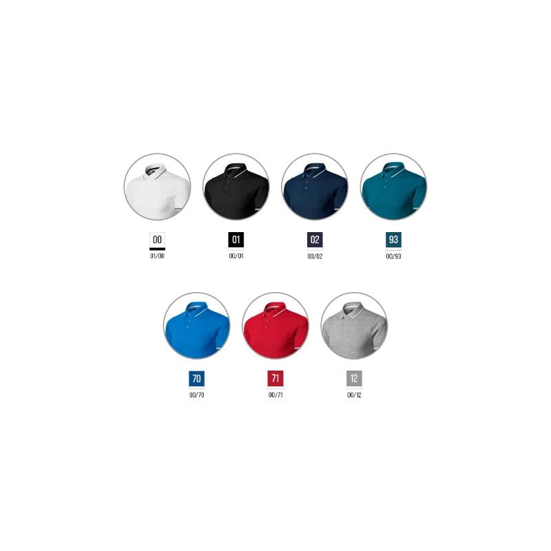 Polo homme Perfection plain 251 - formula red