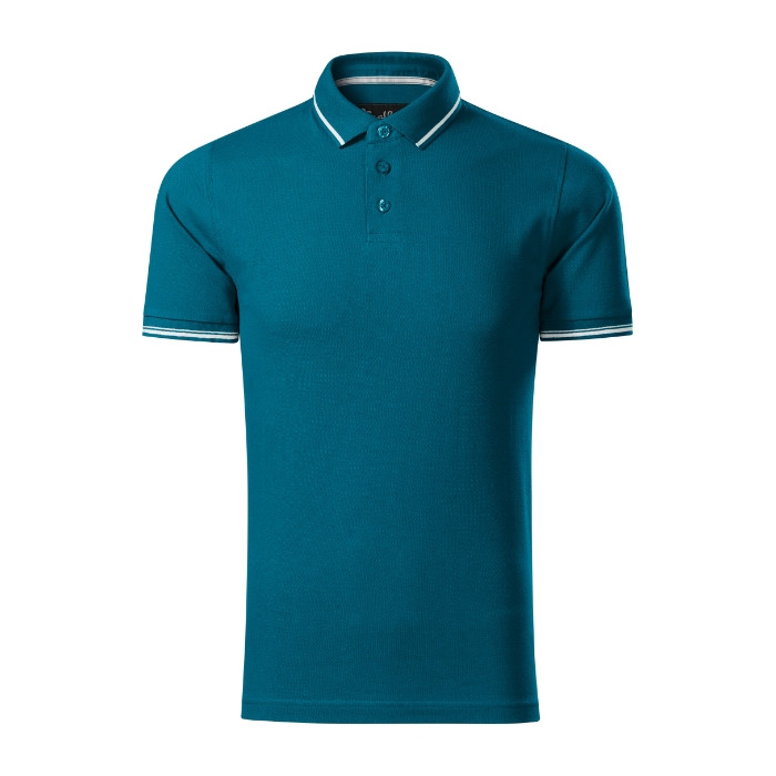 Polo homme Perfection plain 251 - bleu pétrole