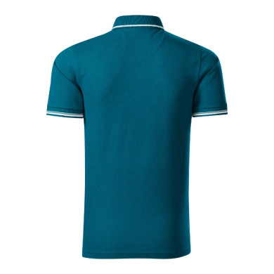 Polo homme Perfection plain 251 - bleu pétrole
