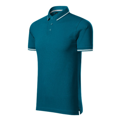 Polo homme Perfection plain 251 - bleu pétrole