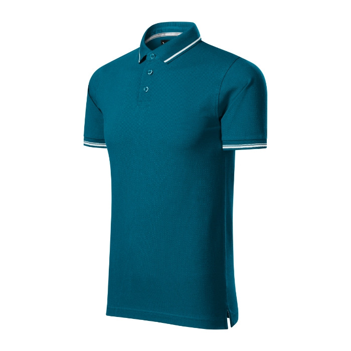 Polo homme Perfection plain 251 - bleu pétrole