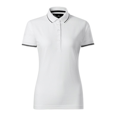 Polo femme Perfection plain 253 - blanc