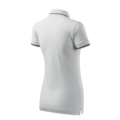 Polo femme Perfection plain 253 - blanc
