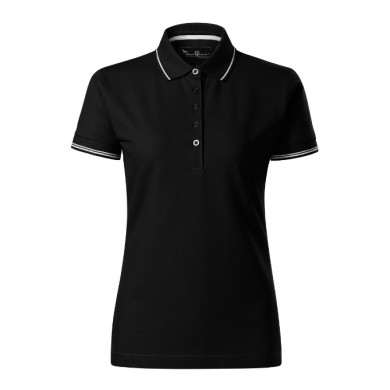 Polo femme Perfection plain 253 - noir