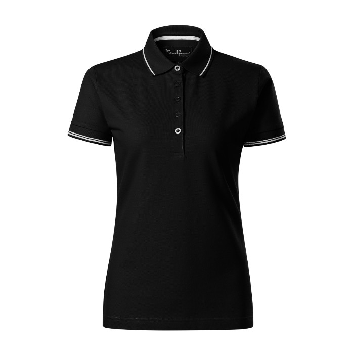 Polo femme Perfection plain 253 - noir