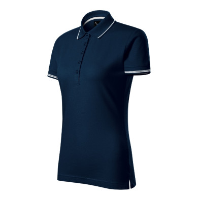 Polo femme Perfection plain 253 - bleu marine